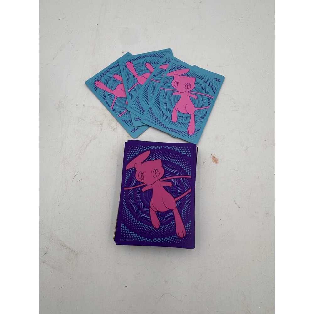 Pokemon TCG: Fusion Strike ETB Sleeves Lot And Divider 50 Sleeves And 5 Divider